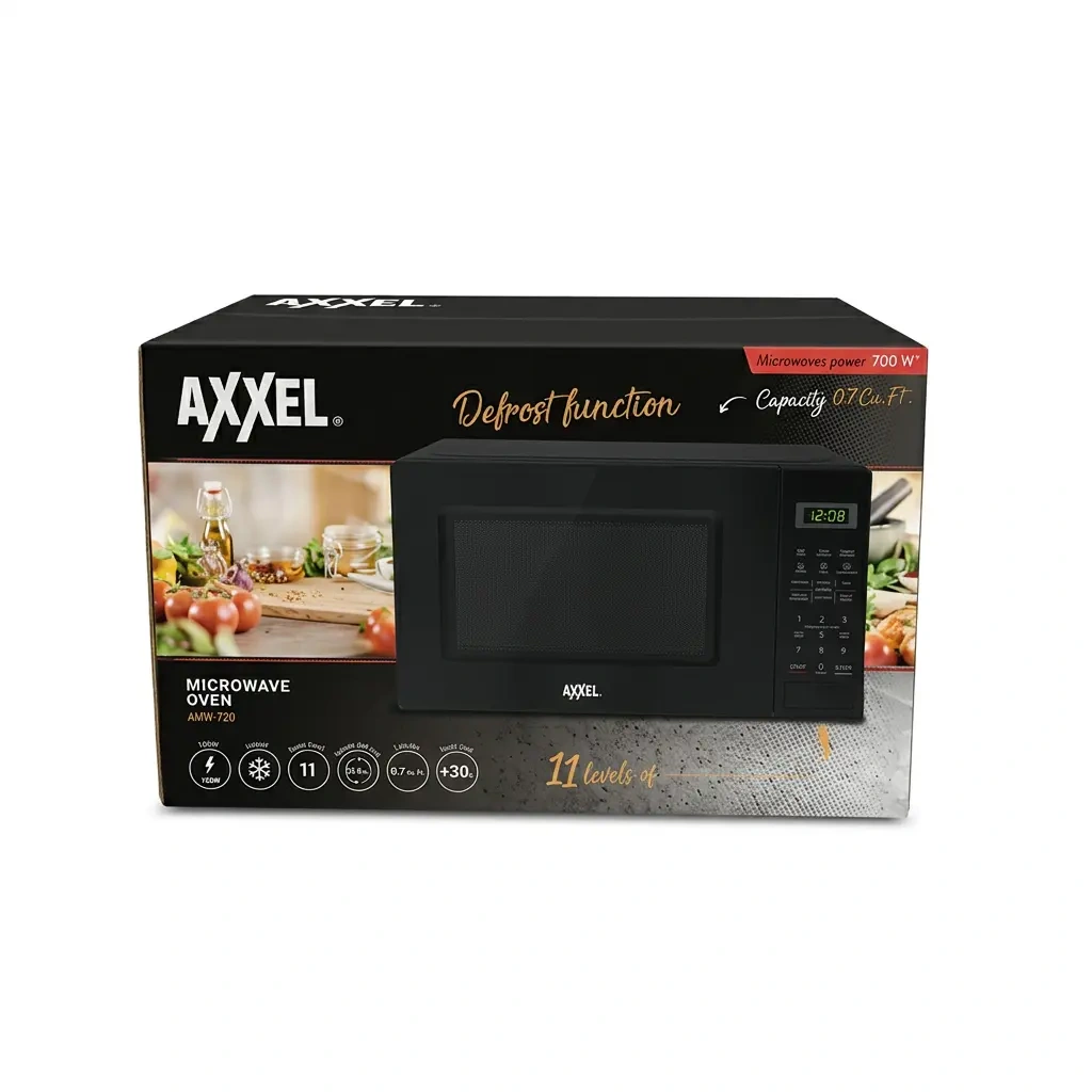 AXXEL Microwave 0.7cft AMW720 B - 2