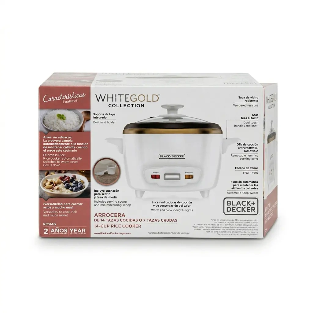 Black&Decker Rice Cooker RC514G 14C