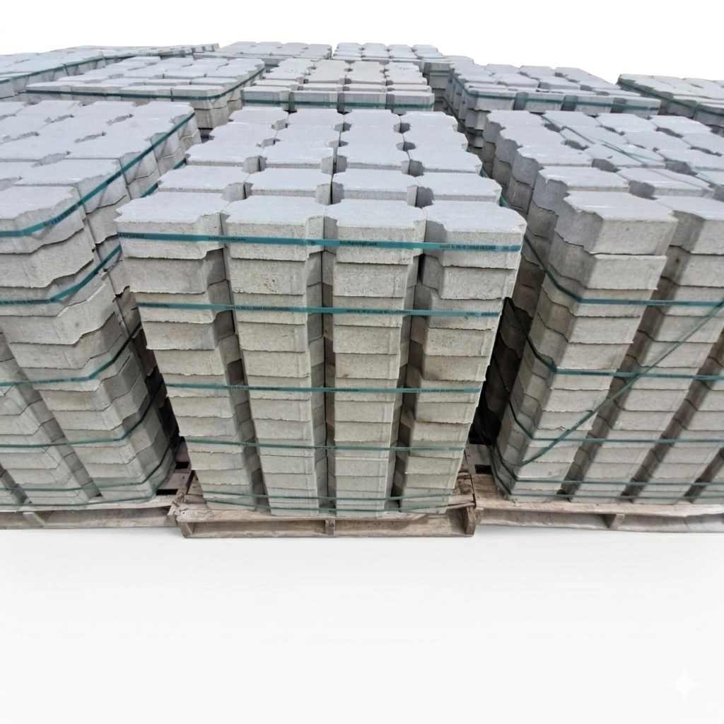 Straattegel Klaver Model - 2