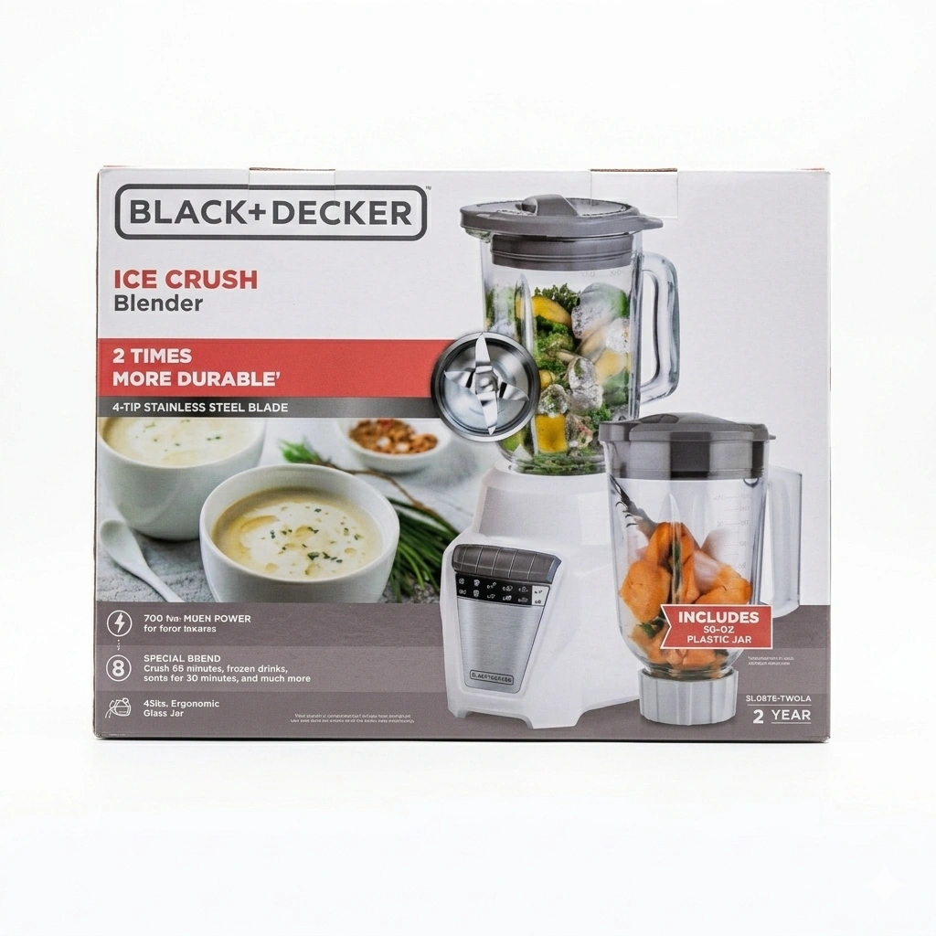 Black&Decker Blender 0876-3WDLA 10SP