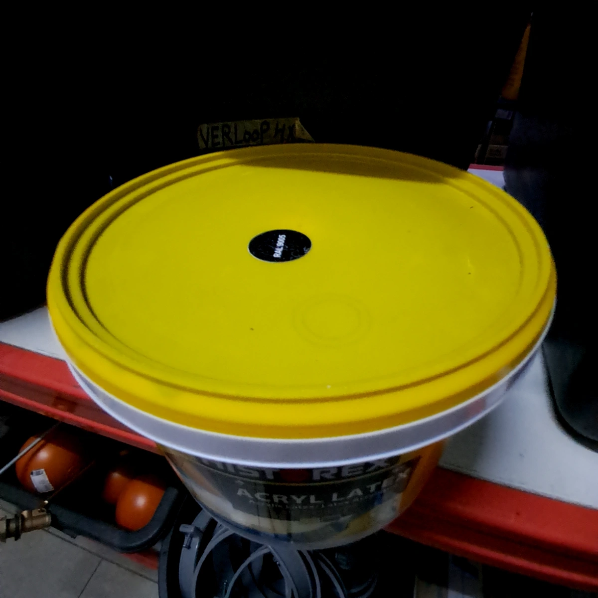 Historex Latex Zwart 372 1gln