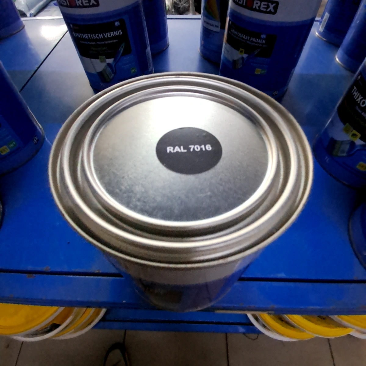 Historex Roof And Iron Ral 7016 Zwart Ltr