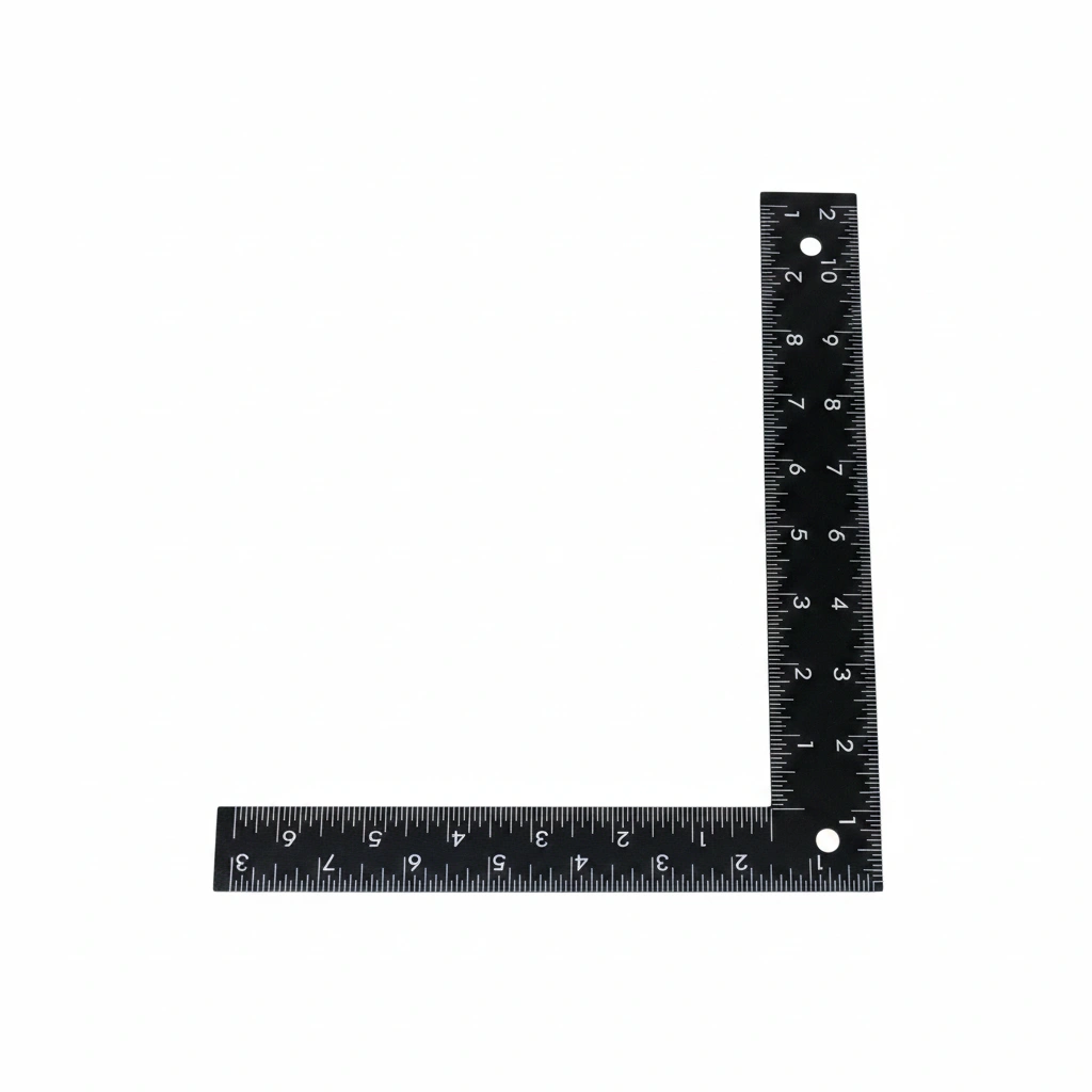 Winkelhaak Zwart 300MM