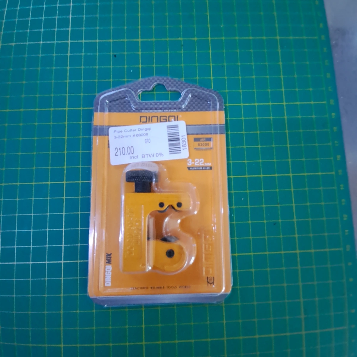 Pipe Cutter Dingqi 3-22mm #63008 - 2